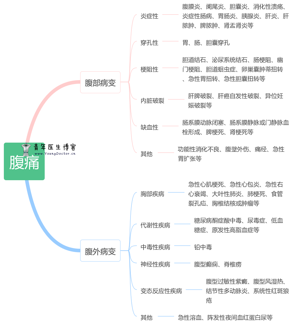 腹痛的常见病因-老苏